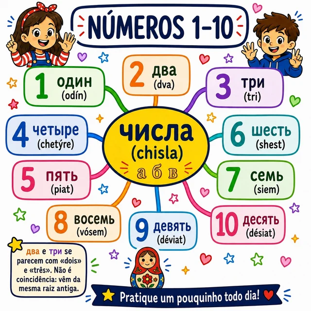 Mapa mental: Números