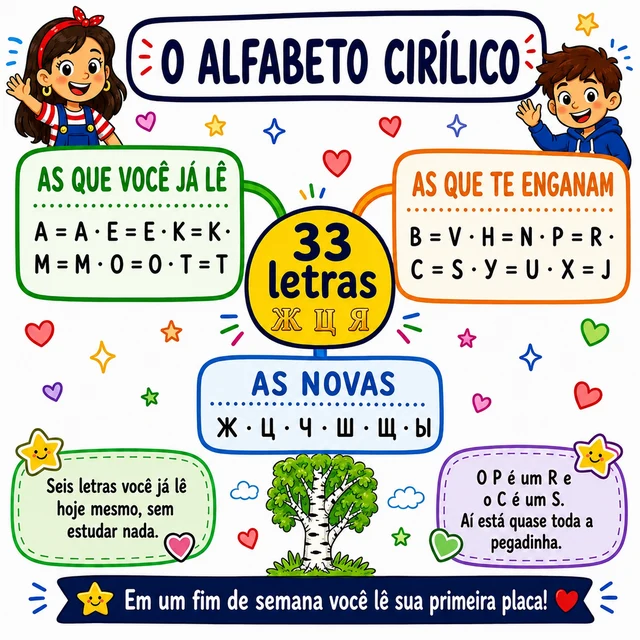 Mapa mental: a frase sem o verbo SER no presente